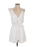 TCEC 100% Polyester Solid White Romper Size S - photo 1