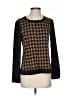 Cremieux Houndstooth Brown Pullover Sweater Size XS - photo 1