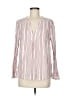 Joie Stripes White Long Sleeve Blouse Size M - photo 1