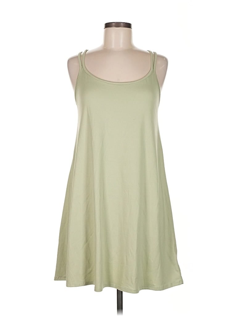 Pre-owned Alya Sleeveless Top Green Scoop Neck Tops