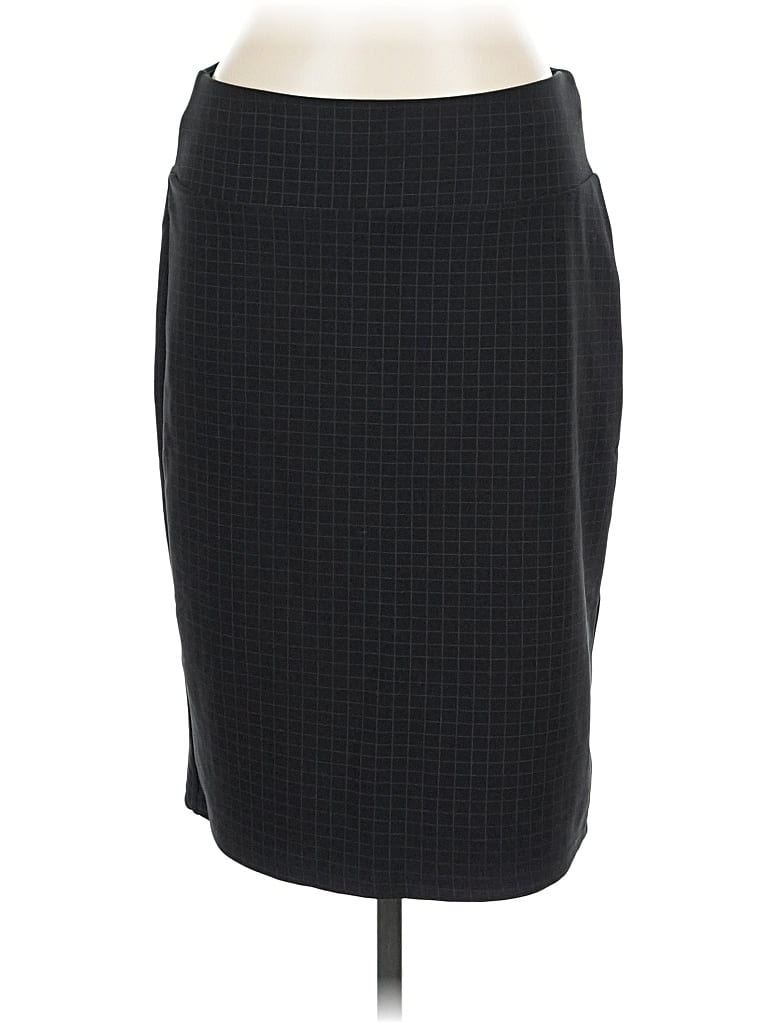 Pre-owned Maze Collection Formal Skirt In Black