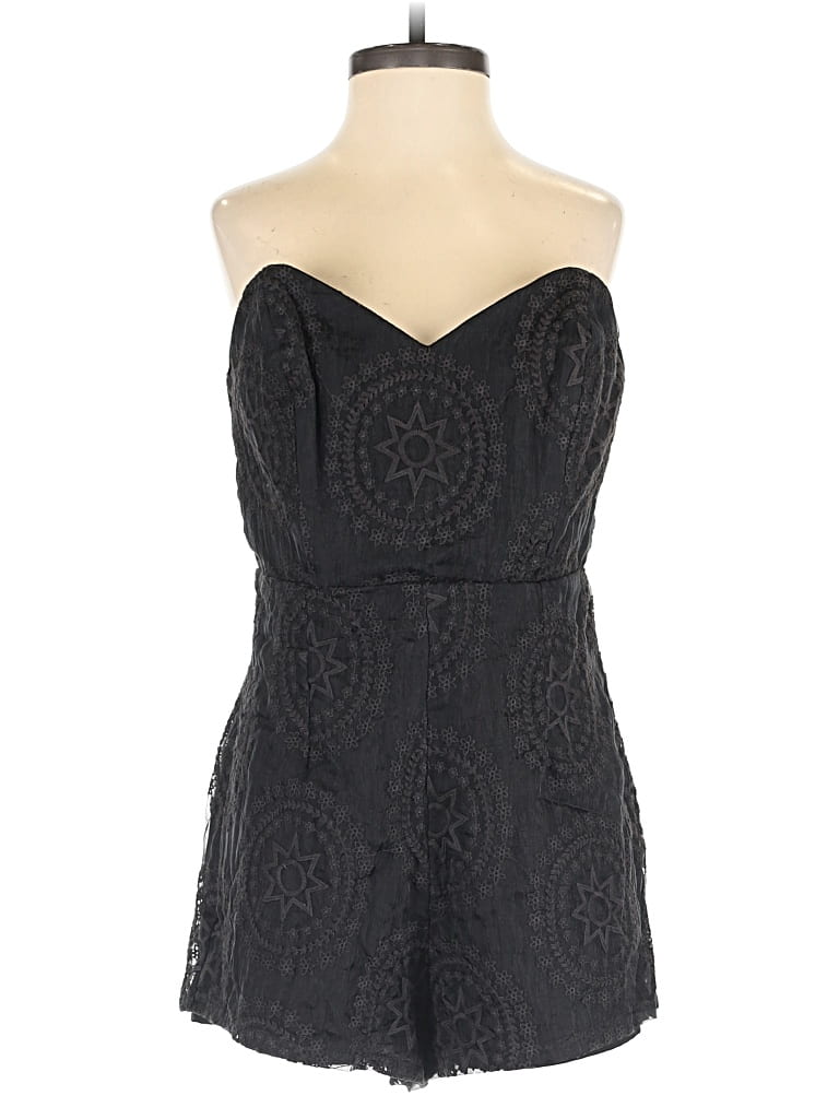 Pre-owned Stone Cold Fox Romper In Black