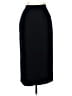 Isaac Hazan Solid Black Formal Skirt Size 10 - photo 1
