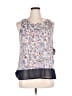 Princess Vera Wang 100% Polyester Blue Sleeveless Blouse Size XL - photo 1