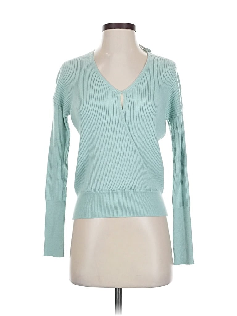 ELODIE Pre-owned Cardigan Sweater In Blue