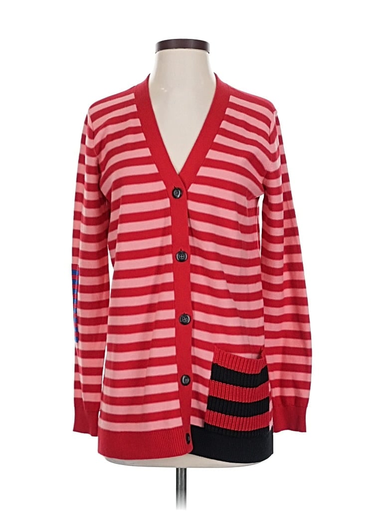 Pre-owned Cabi Cardigan Sweater In Red