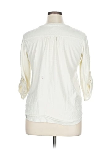 NY Collection 3/4 Sleeve Blouse (view 2)