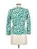 Rafaella 100% Cotton Teal Cardigan Size L - photo 2