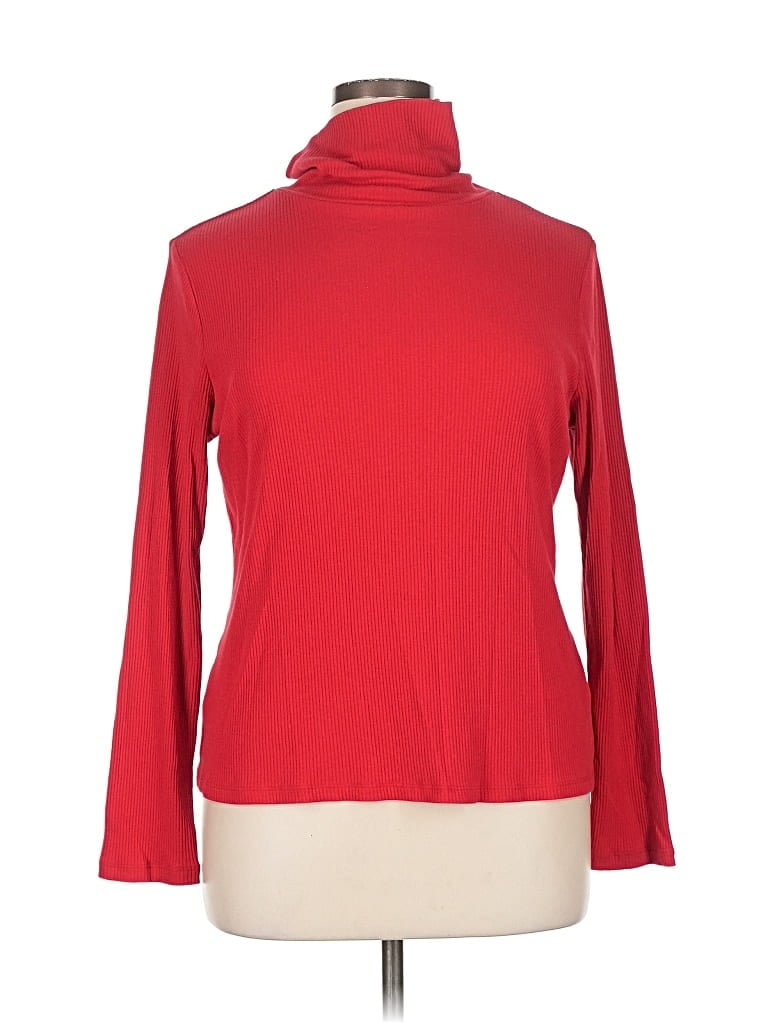Pre-owned Old Navy Turtleneck Sweater In Red