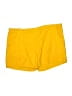 Assorted Brands Solid Yellow Shorts Size M - photo 1