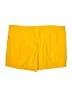 Assorted Brands Solid Yellow Shorts Size M - photo 2