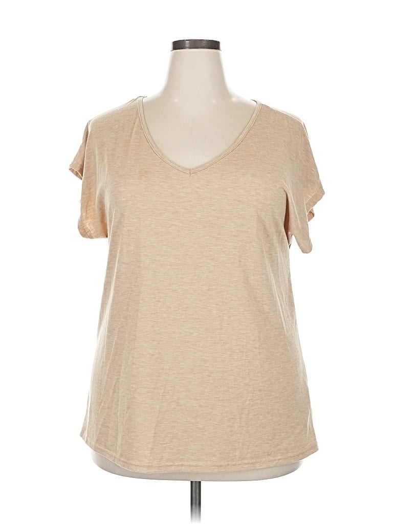 UNBRANDED Pre-owned Short Sleeve T-shirt In Brown