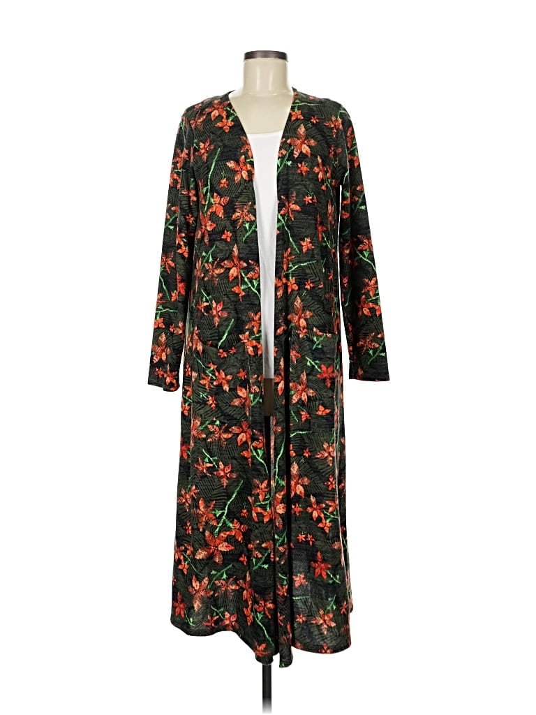 LULAROE Pre-owned Cardigan Sweater In Black