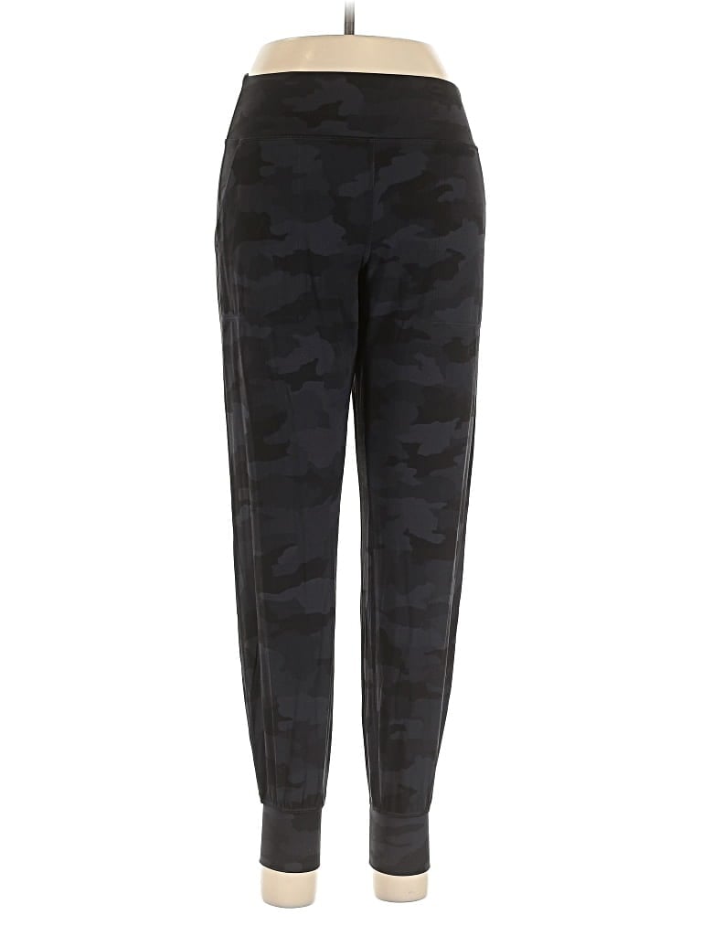 Pre-owned Lululemon Athletica Track Pants In Black