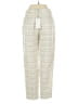 Something Navy 100% Polyester Tweed Ivory Casual Pants Size 4 - photo 2
