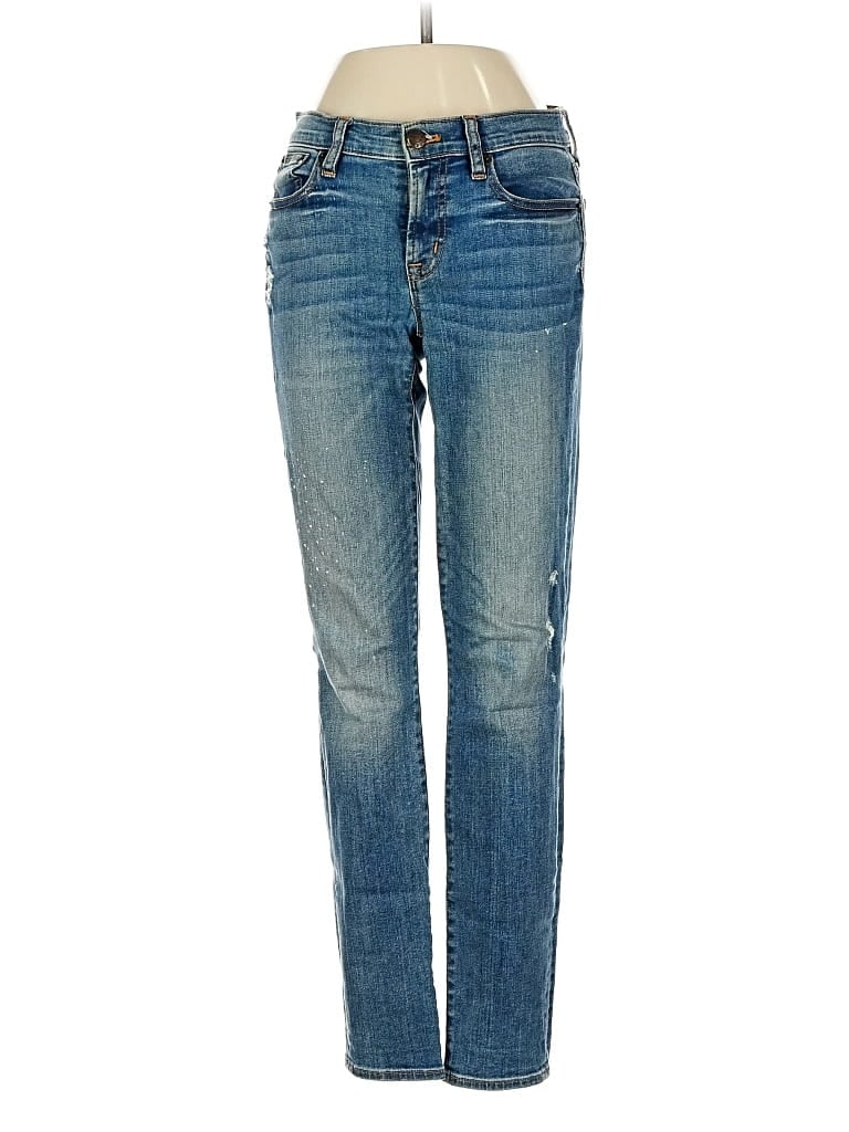 Pre-owned J.crew Factory Store Jeans In Blue