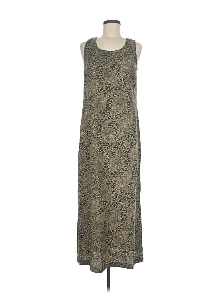 Pre-owned White Stag Casual Dress In Gray