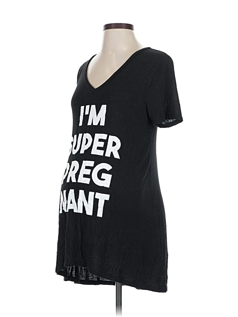 Pre-owned Motherhood Short Sleeve T-shirt In Black