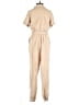 Sincerely Jules Metallic Tan Jumpsuit Size S - photo 2