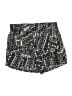 Bebop 100% Polyester Print Black Shorts Size S - photo 1