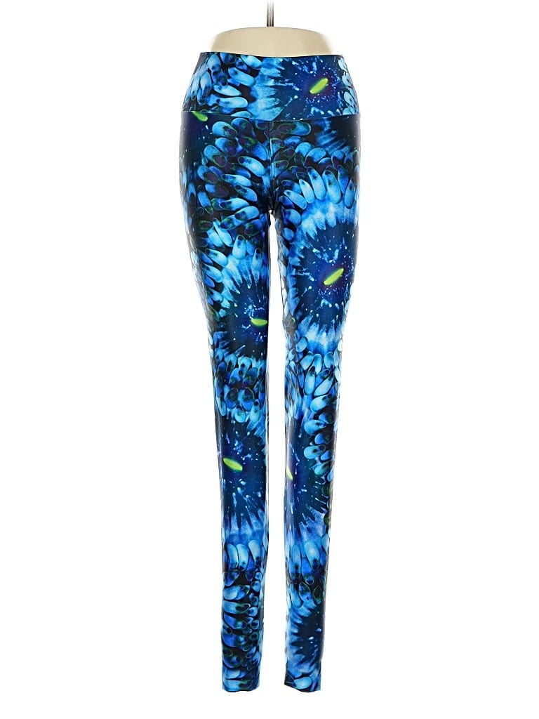 Pre-owned Assorted Brands Leggings In Blue