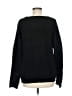 Emery Rose Solid Black Pullover Sweater Size M - photo 2