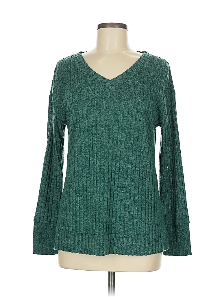 Pre-owned Unbranded Pullover Sweater In Green