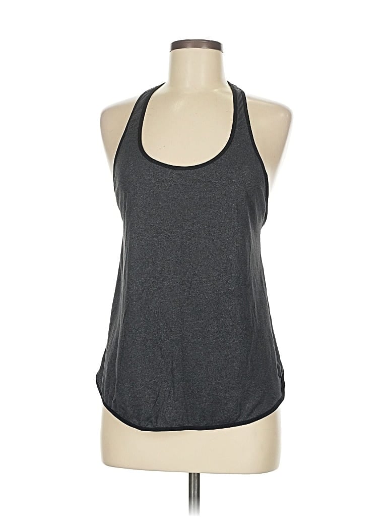 Pre-owned Lululemon Athletica Active Tank Top In Gray