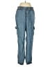 Z Supply 100% Lyocell Blue Cargo Pants Size XS - photo 1
