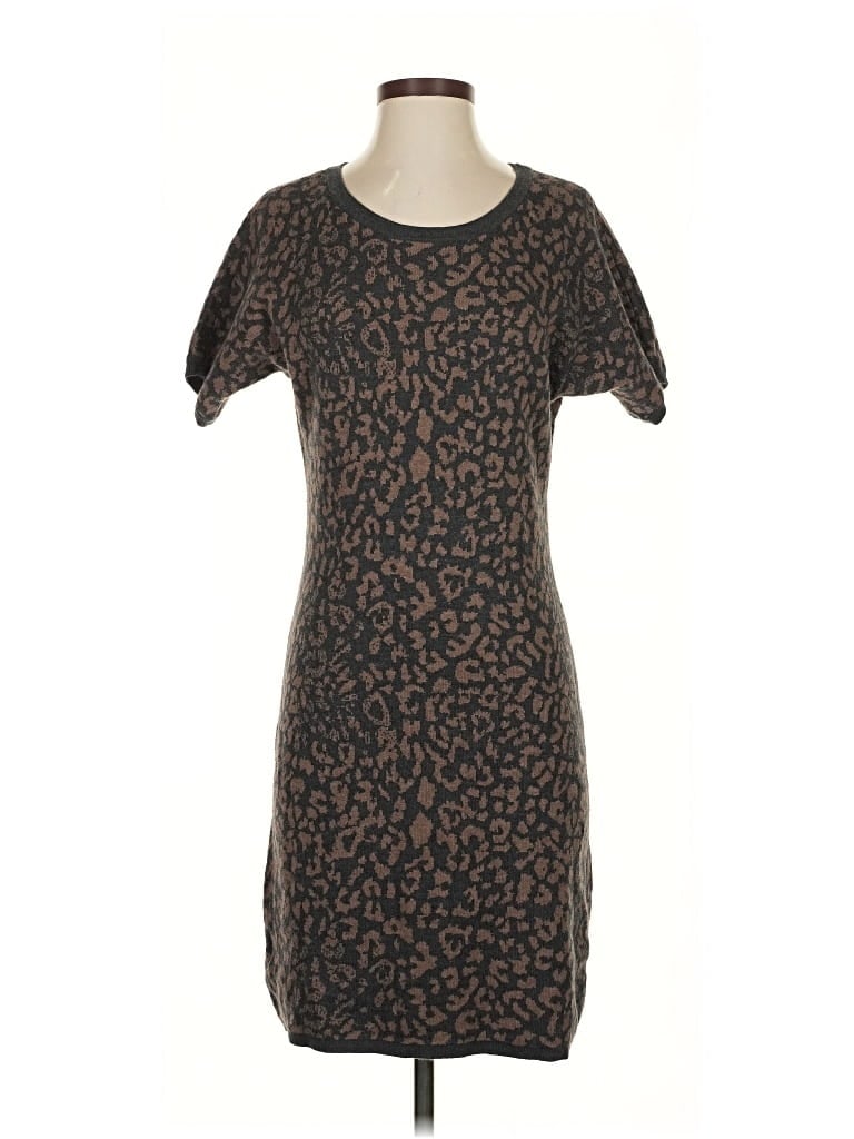 Pre-owned Ann Taylor Loft Casual Dress In Brown
