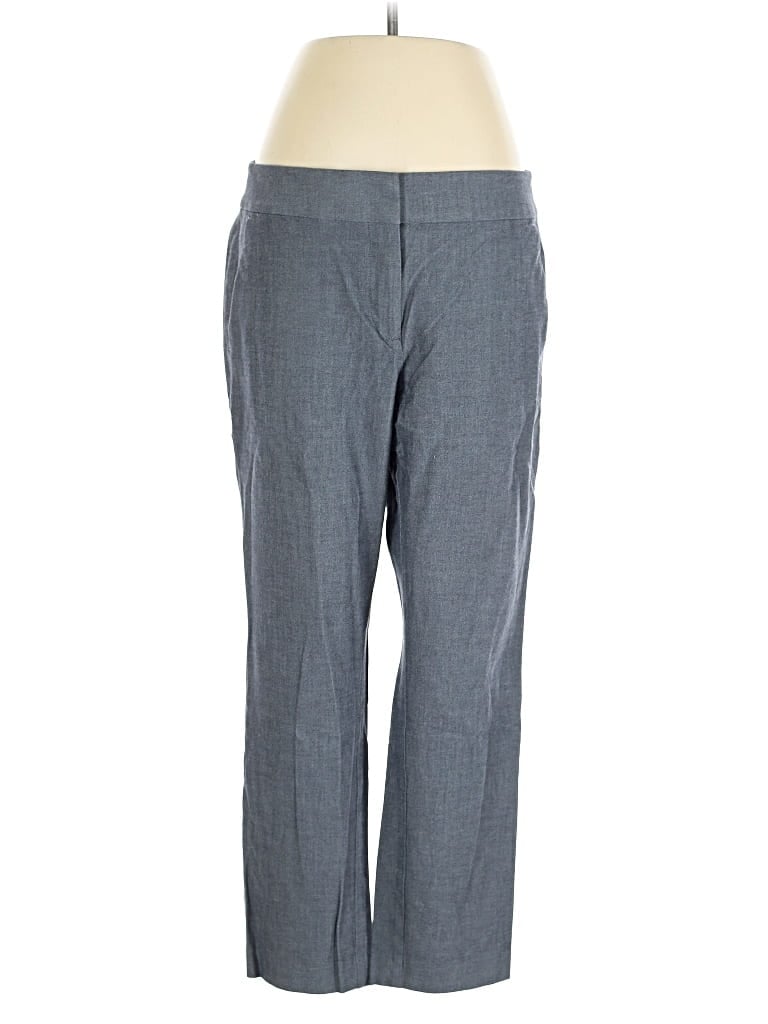 Pre-owned Ann Taylor Loft Dress Pants In Gray