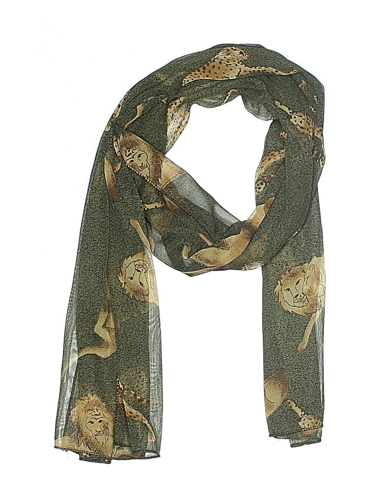 UNBRANDED Pre-owned Scarf In Brown