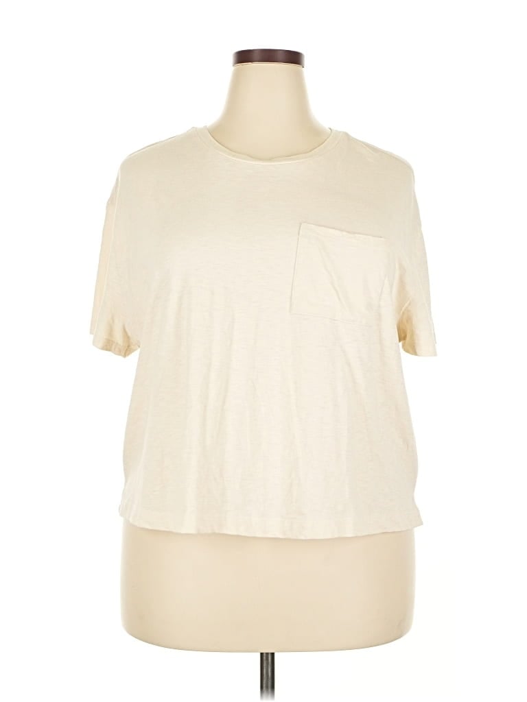 LANE BRYANT Pre-owned Short Sleeve T-shirt In White