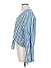 Assorted Brands Stripes Blue Long Sleeve Blouse Size L - photo 5