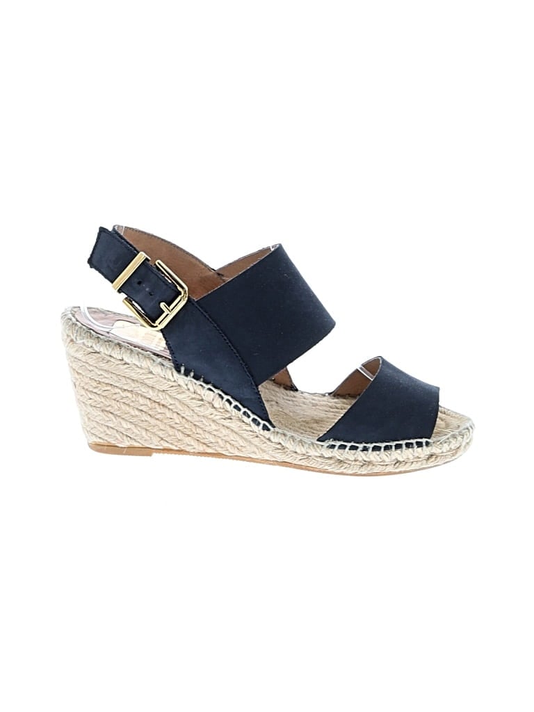 Pre-owned Kanna Wedges In Blue