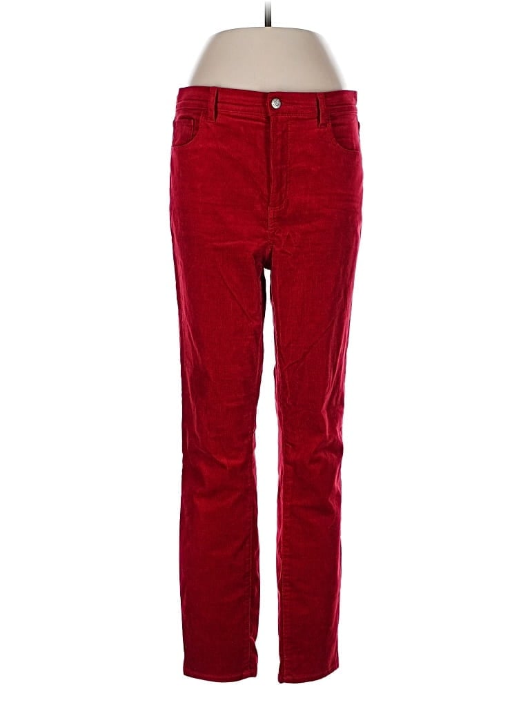 Pre-owned Ann Taylor Loft Casual Pants In Red