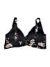 Artesands Floral Black Swimsuit Top Size 16 - photo 2