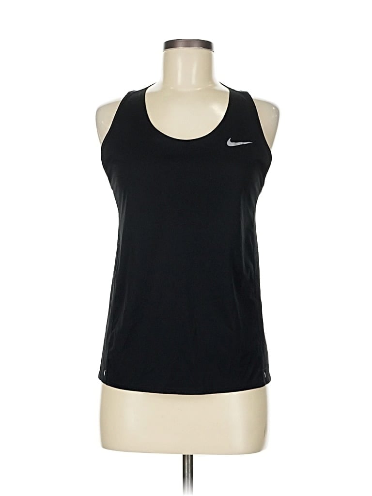 Pre-owned Nike Active Tank Top In Black