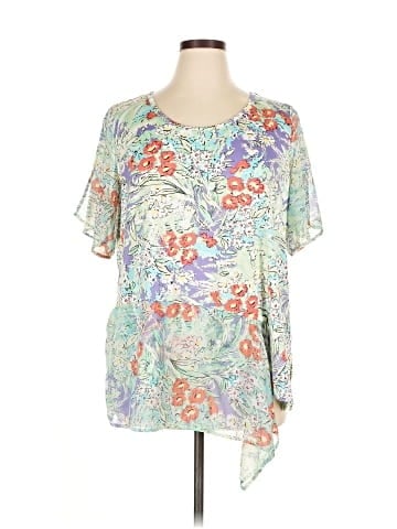 Bleeker & McDougal Short Sleeve Blouse (view 1)