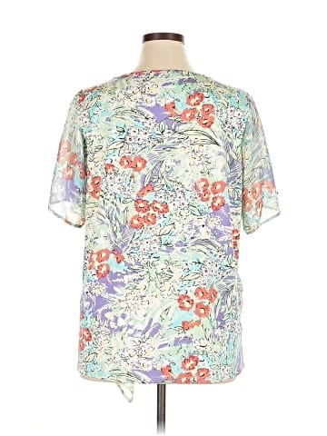 Bleeker & McDougal Short Sleeve Blouse (view 2)