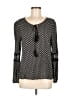 Moonlight 100% Rayon Black Long Sleeve Blouse Size M - photo 1