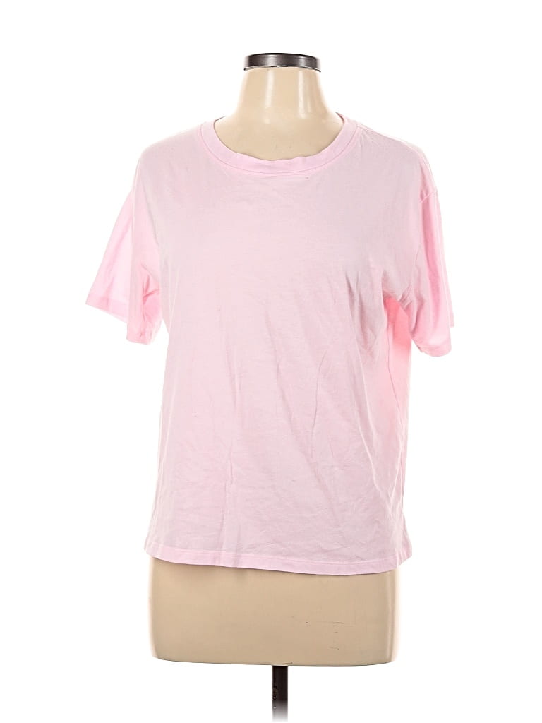 Pre-owned Joyspun Short Sleeve T-shirt In Pink