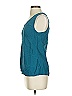 Abi Ferrin Teal Sleeveless Blouse Size XS - photo 5