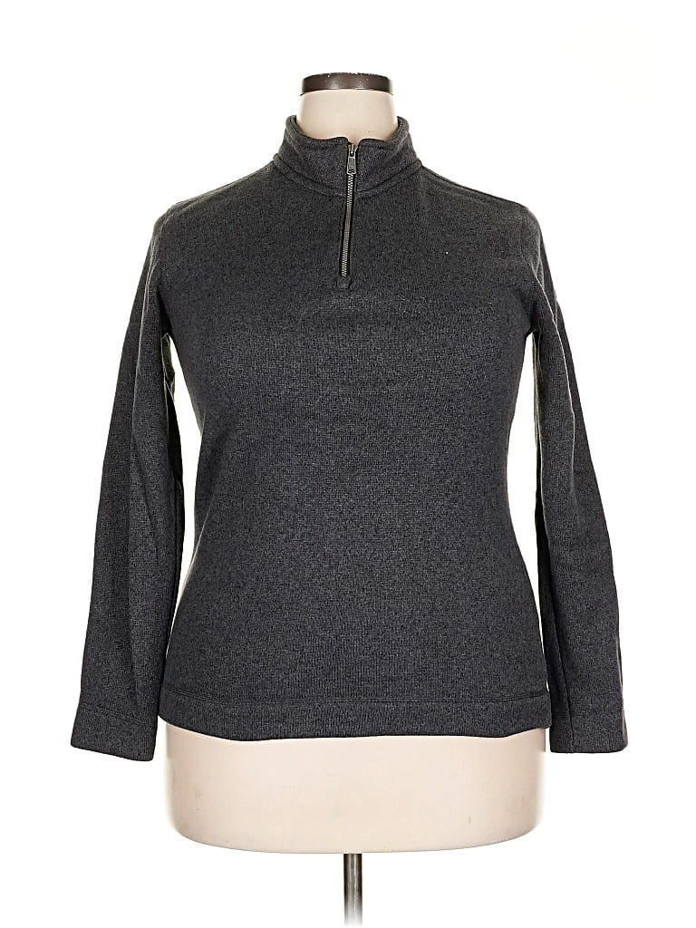 Pre-owned Old Navy Turtleneck Sweater In Gray