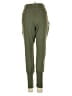 Ella Moss Solid Green Casual Pants Size S - photo 2