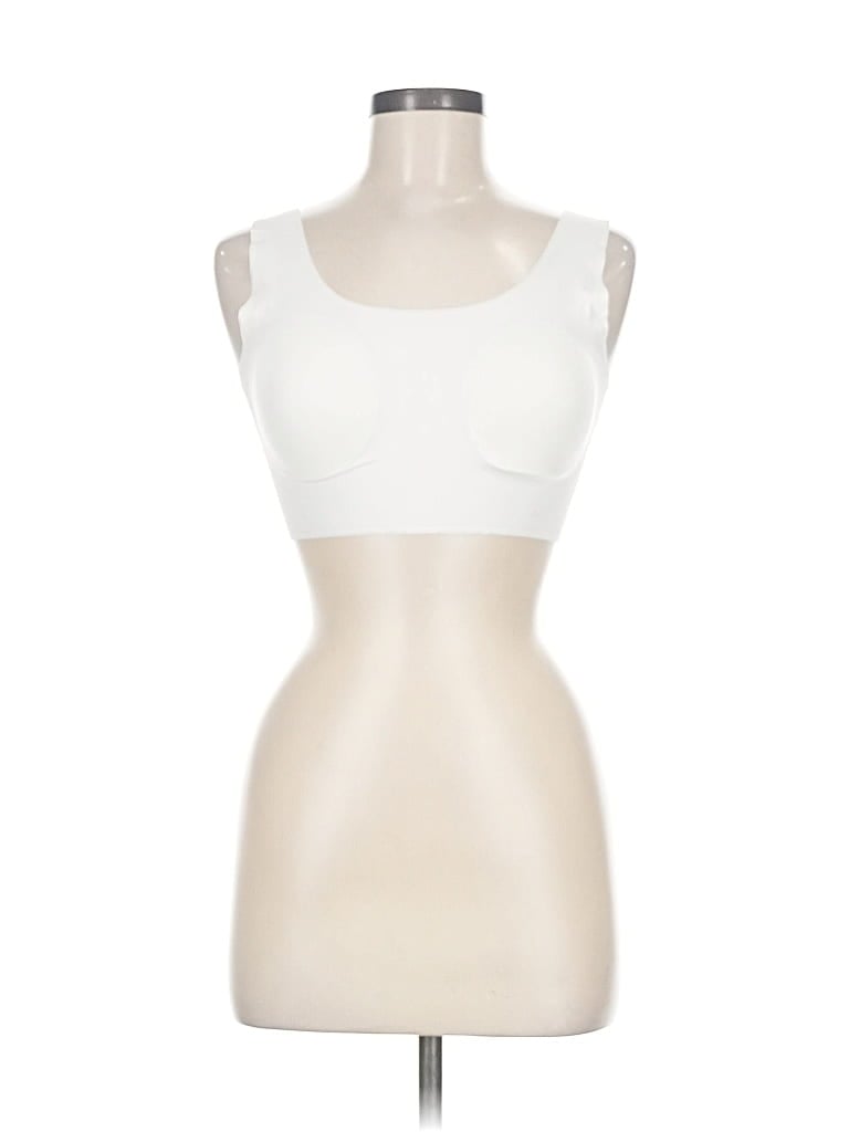 Pre-owned Bali Sports Bra In White