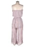 Elan Stripes Pink Jumpsuit Size S - photo 2