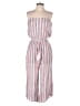 Elan Stripes Pink Jumpsuit Size S - photo 1