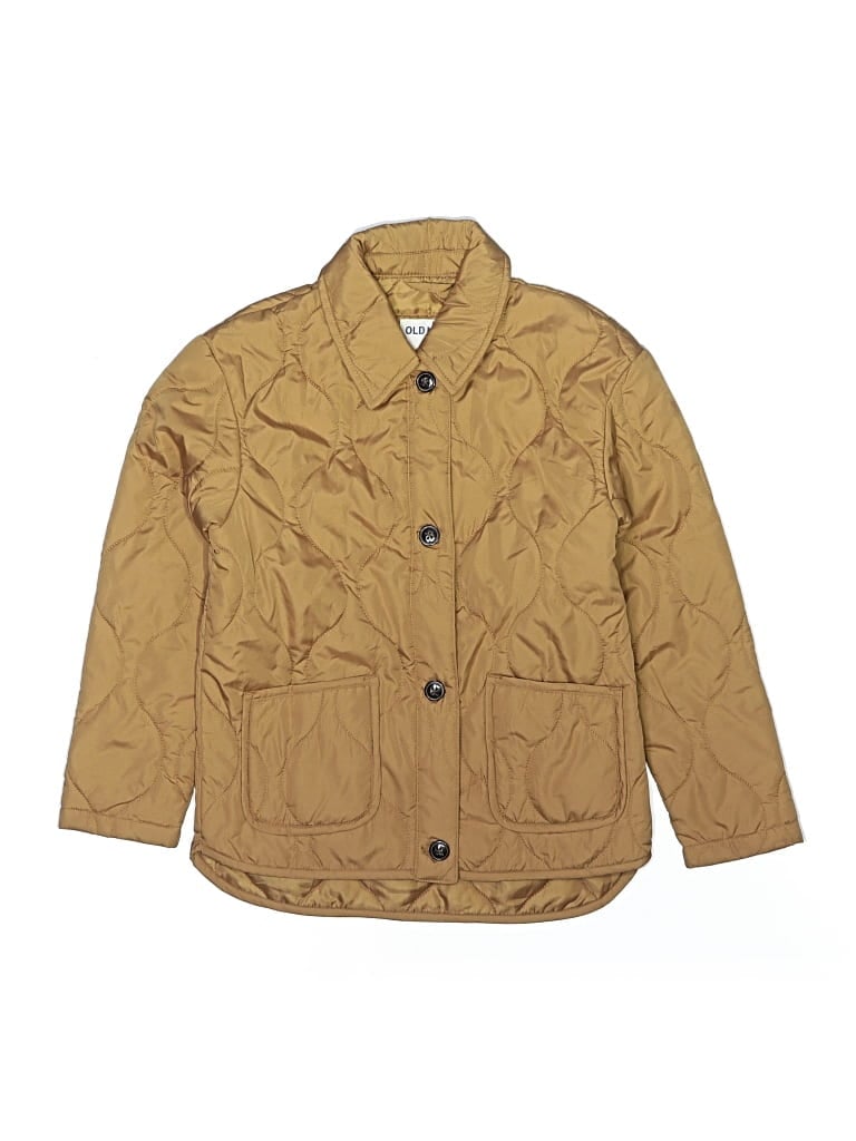 OLD NAVY Pre-owned Kids' Coat In Gold