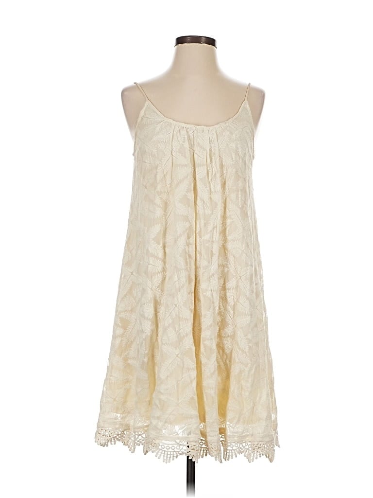 Pre-owned Altar'd State Casual Dress In White